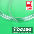 Flexibler und transparenter Vinyl-PVC-Schlauch. Hergestellt von Togawa Industry. Made in Japan (PVC-Schlauch)